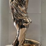 Polished Sculture of Woman